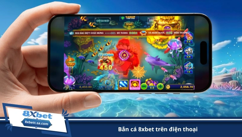 bắn cá 8xbet trên điện thoại
