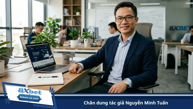 chân dung tác giả Nguyễn Minh Tuấn