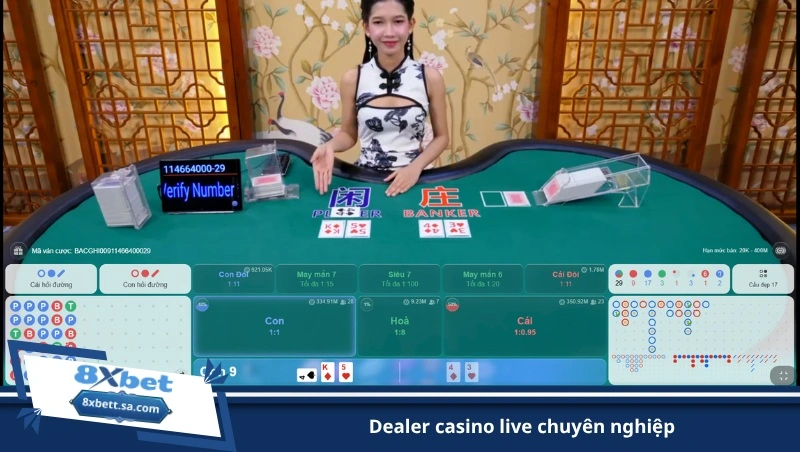 dealer casino live chuyên nghiệp