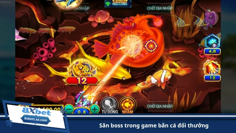 săn boss trong game bắn cá đổi thưởng